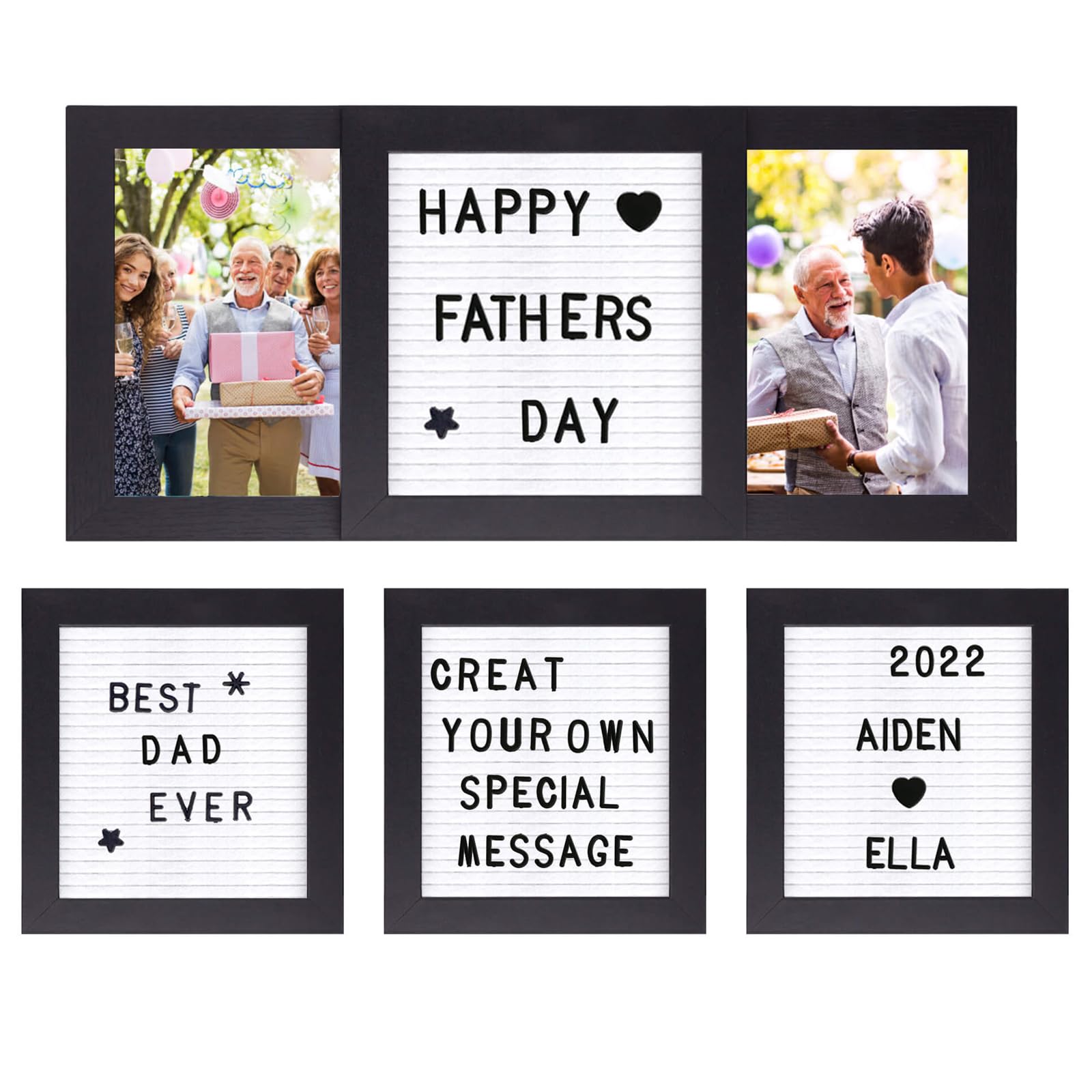 Fathers Day Picture Frame Personalized Gift for Dad from Daughter Son ...