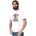 thumbnail image 1 of Fathers Day Rockin Dad Guitar USA Men's Big & Tall Crewneck Graphic Tee Brisco Brands 2X, 1 of 3