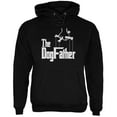 thumbnail image 1 of Fathers Day - The Dog Father Black Adult Hoodie, 1 of 1