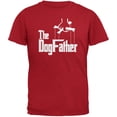 thumbnail image 1 of Fathers Day - The Dog Father Red Adult T-Shirt - Small, 1 of 1