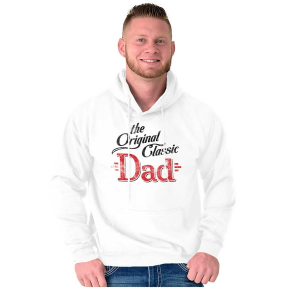 Fathers Day The Original Classic Dad Men's Big & Tall Graphic Hoodie Brisco Brands 2X