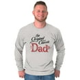 thumbnail image 1 of Fathers Day The Original Classic Dad Men's Big & Tall Long Sleeve Graphic Tee Brisco Brands 3X, 1 of 3