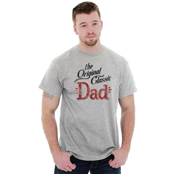 Fathers Day The Original Classic Dad Men's Graphic T Shirt Tees Brisco Brands S