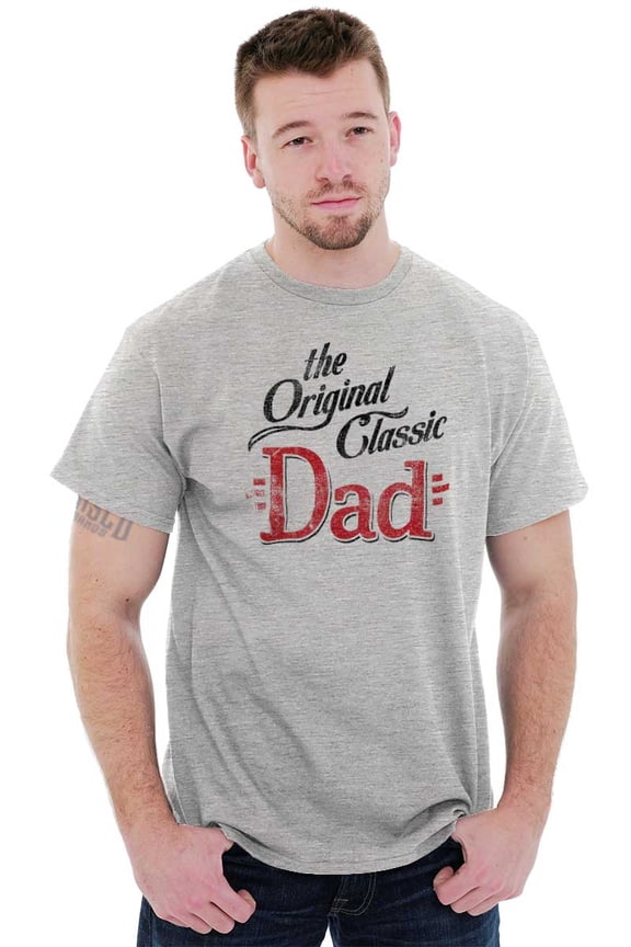 Fathers Day The Original Classic Dad Men's Graphic T Shirt Tees Brisco Brands S