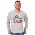 thumbnail image 1 of Fathers Day The Original Classic Dad Men's Long Sleeve Tee T Shirt Brisco Brands M, 1 of 6