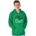 thumbnail image 1 of Fathers Day The Original Classic Dad Zip Hoodie Sweatshirt Men Brisco Brands L, 1 of 1