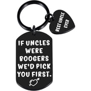 Fathers Day for Uncle, Uncle Gifts for Fathers Day, Uncles Gifts from Niece Nephew, Funny Keychain for Men, Best Uncles Ever Gift, Great Uncle Birthday Gift, New Uncle Giifts, Uncle Announcement Idea