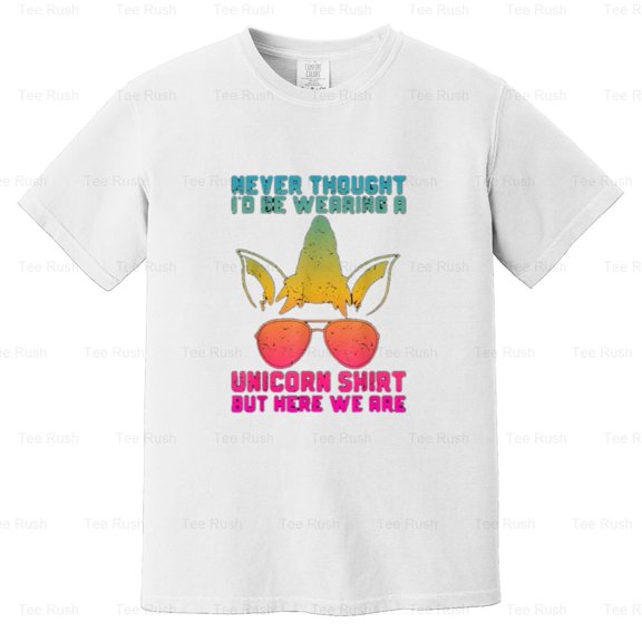 Fathers Day Wear Unicorn Dadacorn Funny Fun Gift Father, Magical, Comfort Color T-Shirt Unisex, up to 4XL