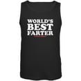 thumbnail image 1 of Fathers Day World's Best Farter Mens Tank Top Black LG, 1 of 1