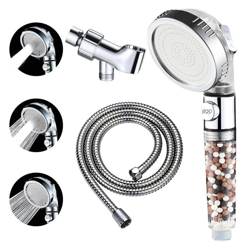 【FathersDayGift】 Filtered Shower Head with ON/OFF Switch, High Pressure ...