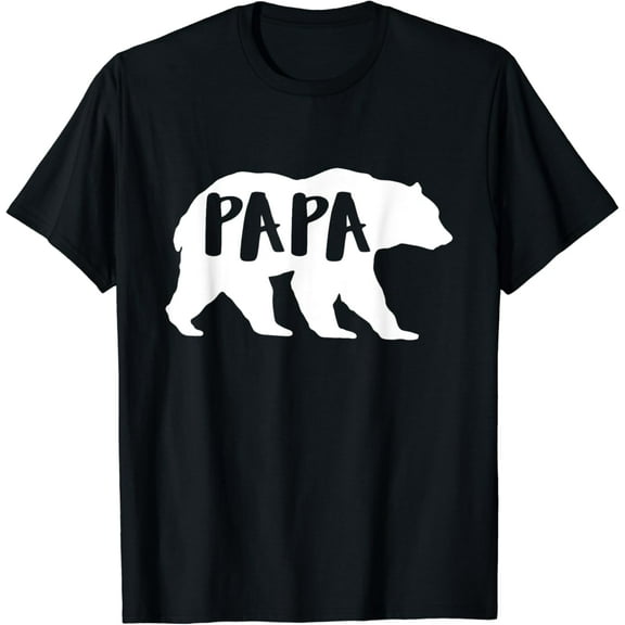Fathersday | Mens Fun Papa Bear for Outdoor & Nature Dads T-Shirt