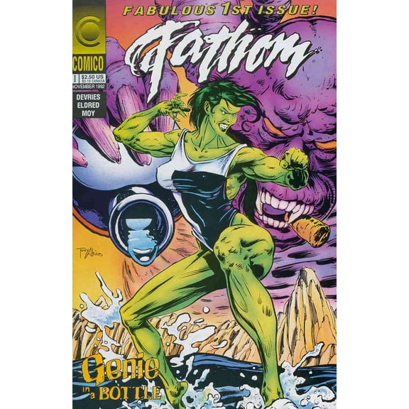 Fathom (2nd Series) #1 VF ; COMICO Comic Book