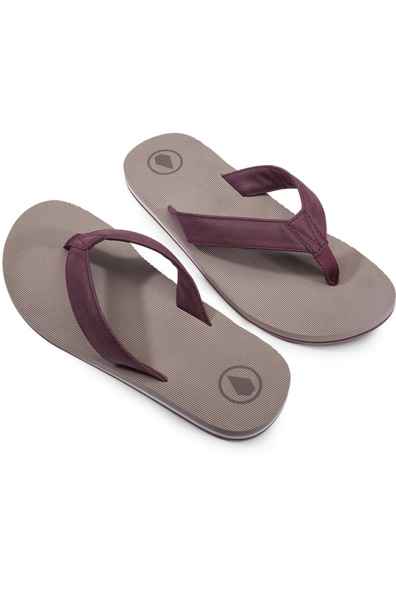 Fathom EVA Flip Flops [Red Combo]