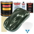 thumbnail image 1 of Fathom Green Firemist Gallon URETHANE BASECOAT CLEARCOAT Car Auto Paint FAST Kit, 1 of 6