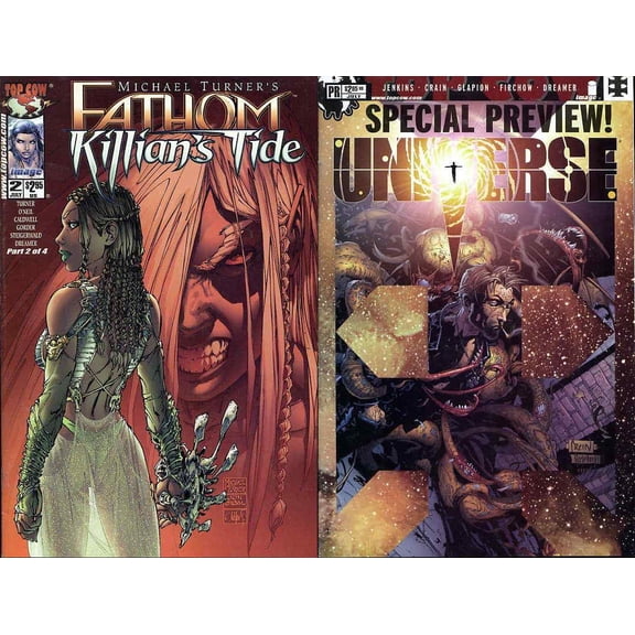 Fathom (Michael Turner's ): Killian's Tide #2 VF ; Image Comic Book