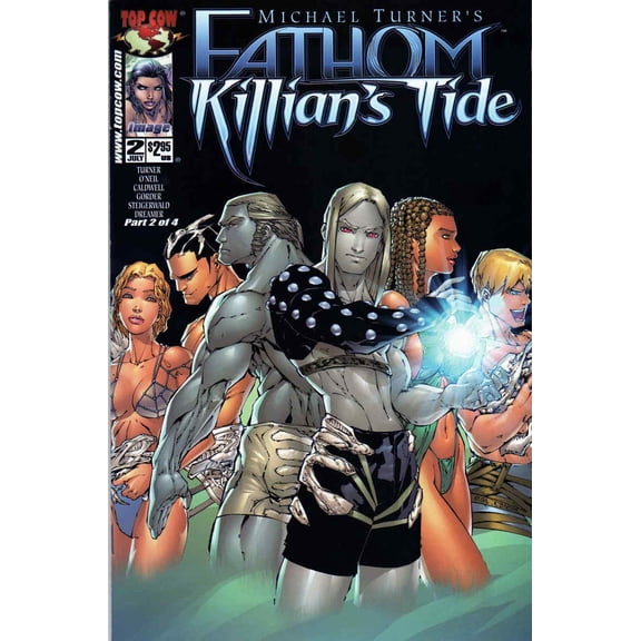 Fathom (Michael Turner's ): Killian's Tide #2A VF ; Image Comic Book