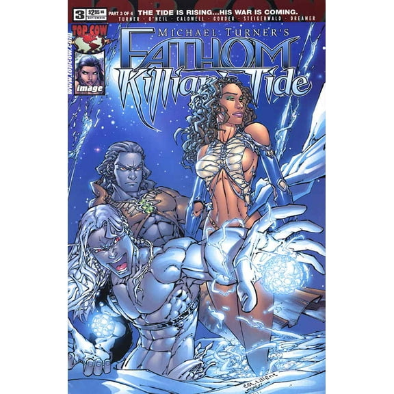 Fathom (Michael Turner's ): Killian's Tide #3A VF ; Image Comic Book