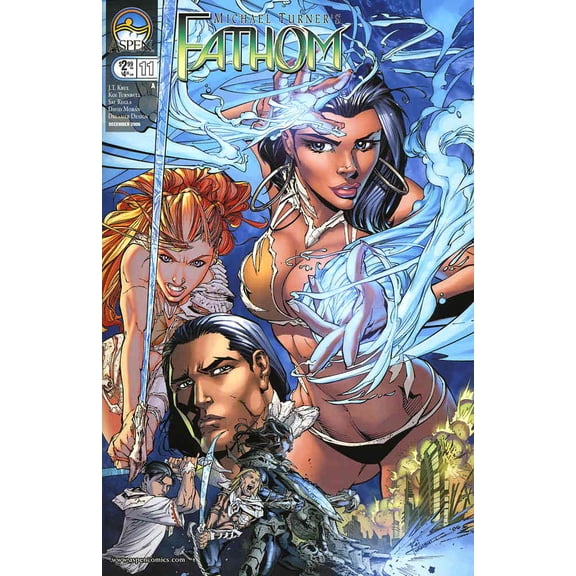 Fathom (Michael Turner's...) (Vol. 2) #11A VF ; Aspen Comic Book