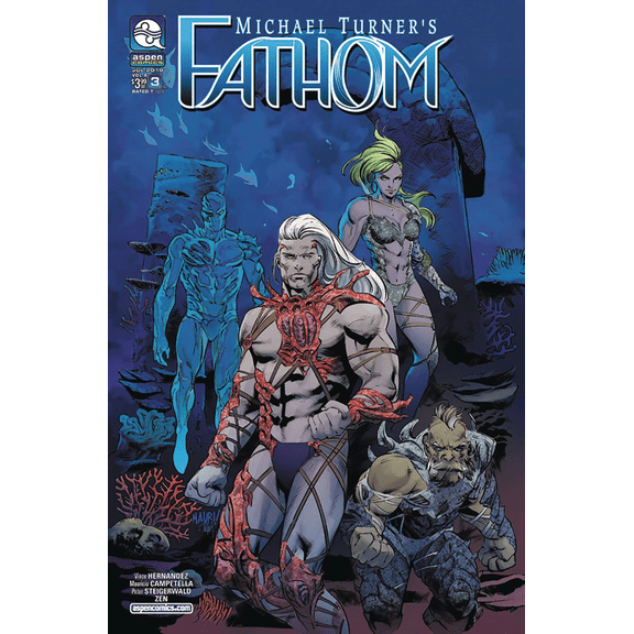 Fathom Vol 8 #3 Cvr A Campetella (Cvr A Campetella) Aspen Mlt Inc Comic Book