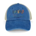 thumbnail image 1 of Fathor Dark Blue Hat Adjustable Funny Fashion Unisex Baseball Cap for Men Women, 1 of 7