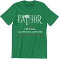 thumbnail image 1 of Fathor Definition Like A Dad Just Way Mightier Hero Father Gift T-Shirt, 1 of 4