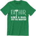 thumbnail image 1 of Fathor Definition Like A Dad Just Way Mightier Hero Father's Day Gift Tee Shirt, 1 of 4