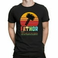Fathor Definition Like A Dad Just Way Mightier Vintage Retro Sunset Men
