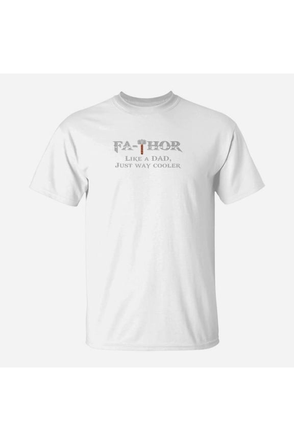 Fathor Fathers Day Gift Papa Daddy As Hero Premium TShirt