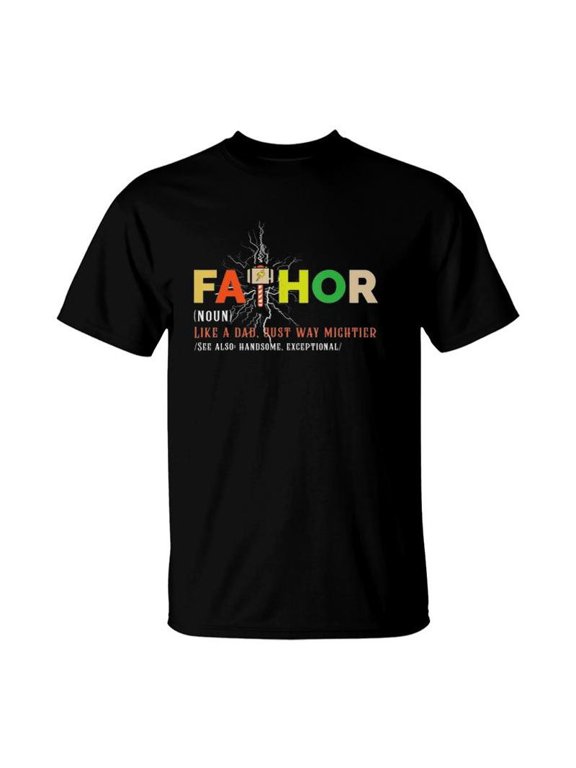 Fathor Funny Fathers Day Dad Gift Fat Hor TShirt