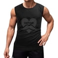 thumbnail image 1 of Fathor Men'S Muscle T-Shirt, Sleeveless, Muscle Tank Tee Top L, 1 of 7
