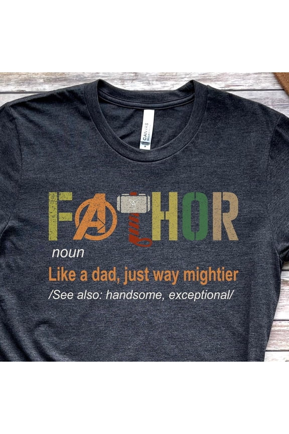 Fathor Shirt, Dad Shirt, Father'S Day Shirt, Superhero Dad Shirt, Father'S Day Shirt, Cool Father Shirt, Super Dad Shirt, Gift Father BLACK Unisex S-5XL Hot Trending Shirt, Vintage Birthday Gift