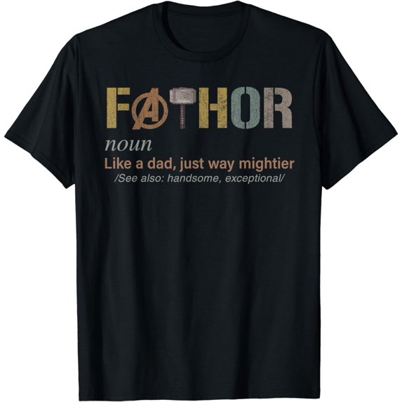 Fathor Shirt Funny Fathor Definition Funny Father's Day T-Shirt