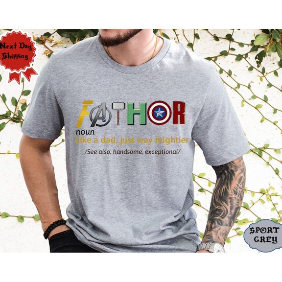 Fathor, Thor, Father's Day , Avngers Men's Shirt, Fathor Definition Shirt, Dad Shirt, Superhero Dad Shirt