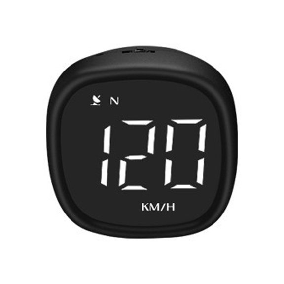 Fatigue Driving Reminder Car Headup Display, LED Digital GPS Speedometer HUD with Overspeed Alarm and Fatigue Driving Reminder, for Car Truck SUV Motorcycle Multi Car HUD Display USB Plug Play