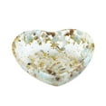 Fattazi Heart Shape Small Storage Box Resin Square Shape Jewelry Mini