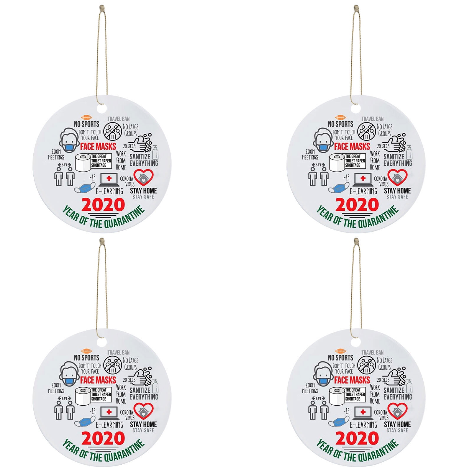 Fattazi Remembering 2024 Ornament Year of Ornament 2024 Christmas