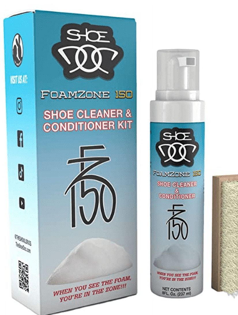 Fattazi Shoe Cleaner Shoe Cleaner Conditioner Kit Foamzone Delicate And