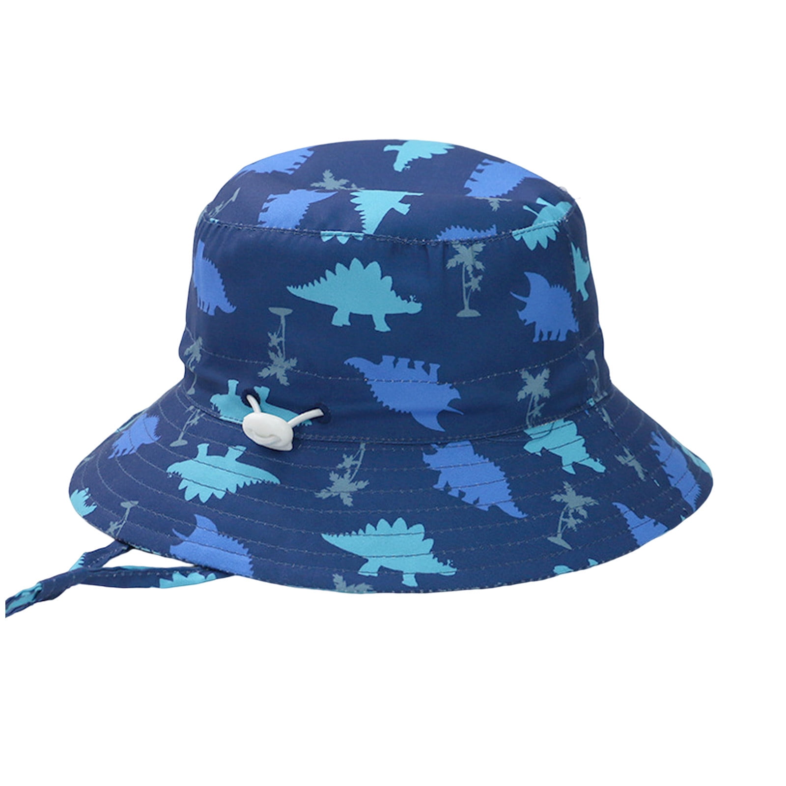 Fattazi Toddler Bucket Hat Cartoon Caps Dinosaur Boys Hat Wide Brim