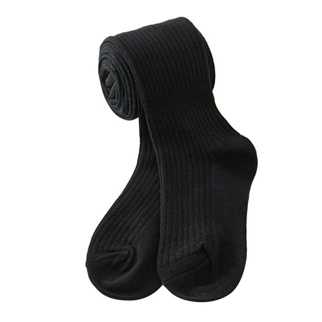 Fattazi Toddler Kids Baby Girls Cotton Leggings Knitted Tights Stretchy