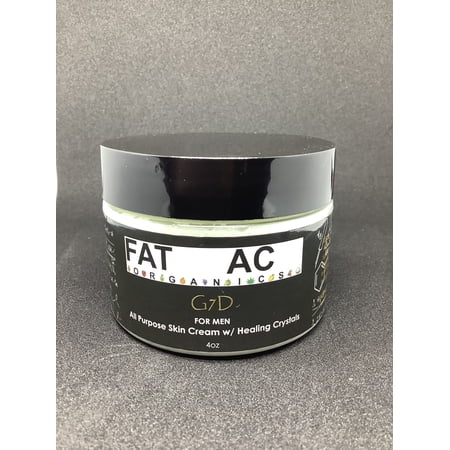 Fatty Acid Organics All Purpose Skin Cream w/ Healing Crystals (G7D)