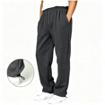 thumbnail image 1 of Fatuov Boys Baggy Sweatpants with Pockets, Fleece Winter Warm Casual Pants Fall Fashion Drawstring, Elastic Waist Loose Joggers Pants Size 14-15 Years, 1 of 5