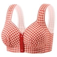 thumbnail image 1 of Fatuov Front Close Bralette for Women Push Up Full Coverage Comfortable No Underwire Bra for Casual Breathable Bra, All-Day Wear, Underwear 42B, 1 of 2