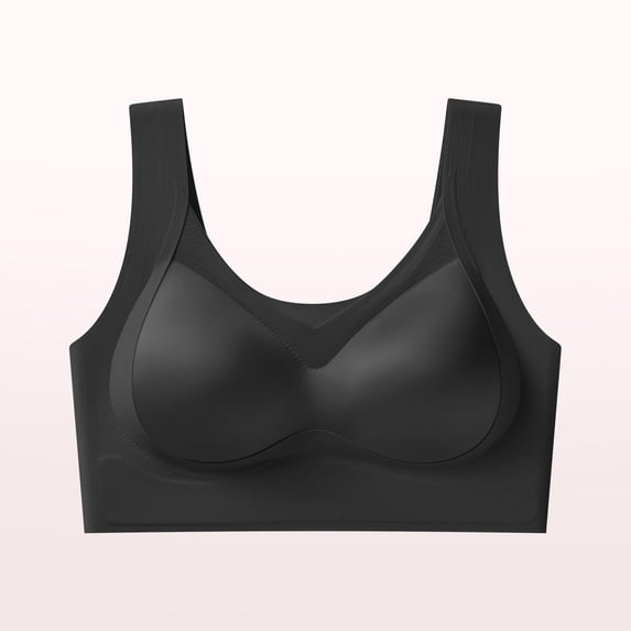 Fatuov No Underwire Bra for Women Bralette Push Up Full Coverage ...