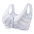 thumbnail image 1 of Fatuov Womens Bra Front Closure Push Up Comfortable Wirefree Bra for Lounge Full Coverage Breathable Daily Wear Bra, One-Handed Use, Underwear 42B, 1 of 2