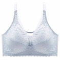 thumbnail image 1 of Fatuov Womens Wireless Bra Push Up Soft Front Closure Bra for Casual Full Coverage Light Support Breathable Bra, Convenient Fastening, Underwear 40A, 1 of 4