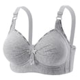 thumbnail image 1 of Fatuov Womens Wireless Bra Thin Breathable Bra Push Up Full Coverage All-Day Wear Bra 42B, 1 of 4