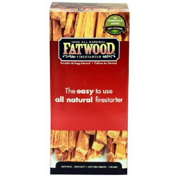 Fatwood 9983 1.5 LB Box Of Pine Wood Fire Starter - Quantity of 8