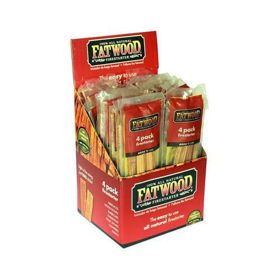 Fatwood Firestarter 9900 Fatwood Firestarter Stick, 4-Pk. - Quantity 26