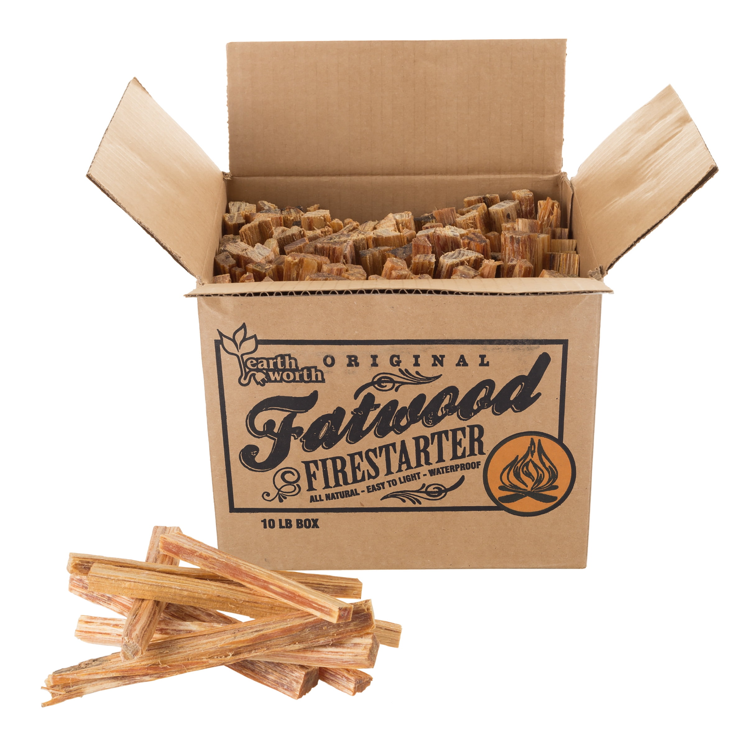 Kindling Wood Firestarter Sticks - 300-500 pcs - Kiln Dried