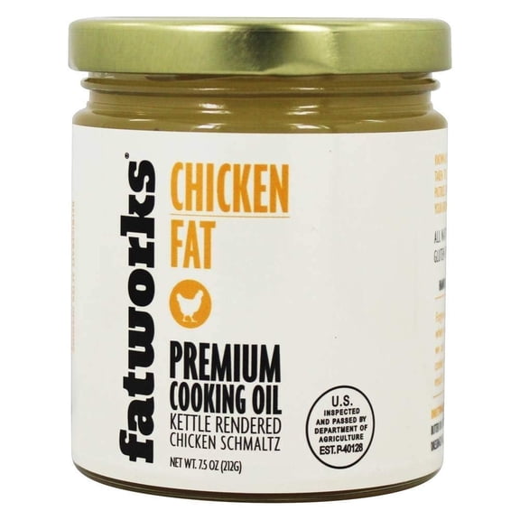Fatworks - Chicken Fat Premium Cooking Oil - 7.5 oz.